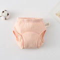 Aequalis Culotte d’apprentissage lavable, rose coréen, douce et respirante pour l’apprentissage de la propreté des tout-petits
