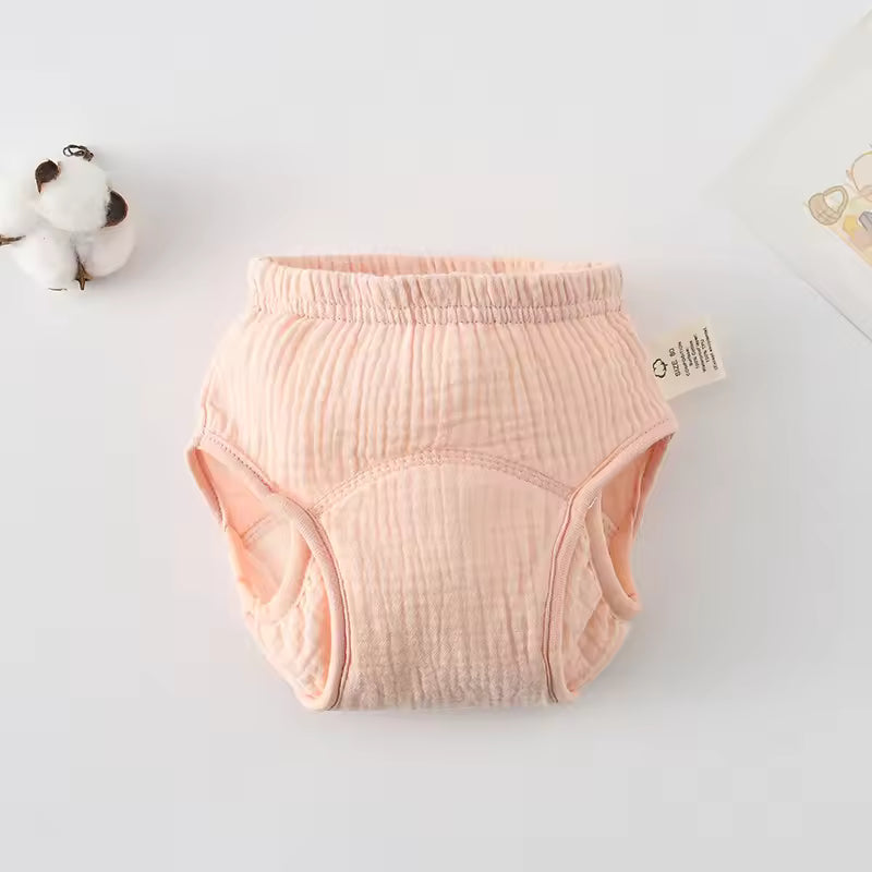 Aequalis Culotte d’apprentissage lavable, rose coréen, douce et respirante pour l’apprentissage de la propreté des tout-petits
